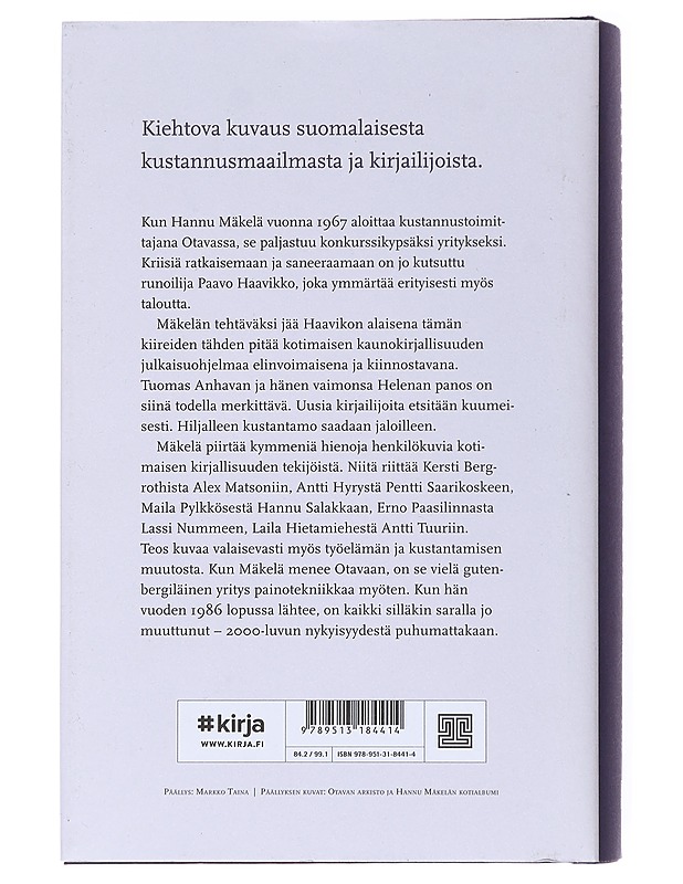 Muistan : Otavan aika - Hannu Mäkelä - Elämäkerrat ja muistelmat - 10105517538 - 1
