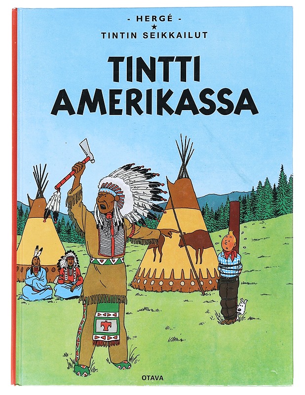 Tintti Amerikassa - Hergé - Sarjakuvat - 10105517560 - 0