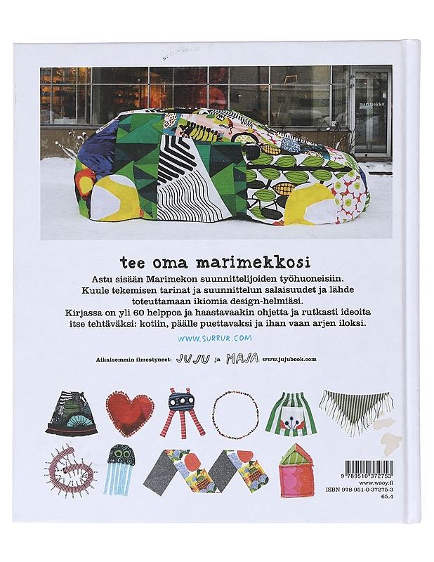 Surrur : tee oma Marimekkosi - Savio, Mari - Tietokirjat ja oppaat - 10105517605 - 1