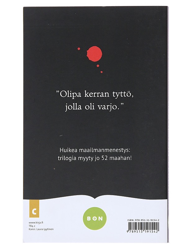 Musta kuin eebenpuu - Salla Simukka - Jännitys ja dekkarit - 10105517621 - 1