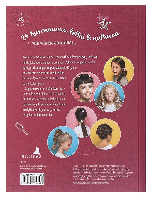 Tyttöjen suloiset letit ja nutturat - Peuple, Alice - Tietokirjat ja oppaat - 10105517680 - 1