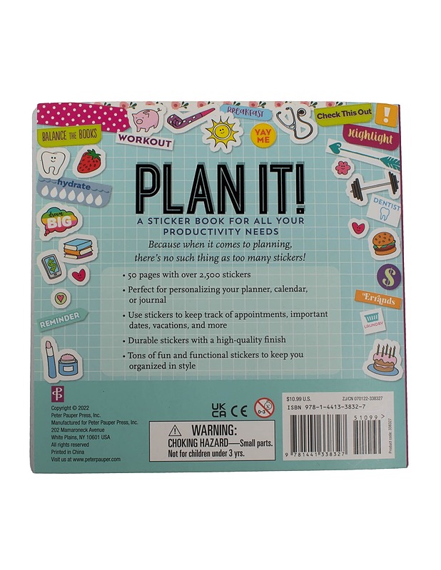 PLAN IT! tarrakirja - Askartelu - 10105517684 - 1