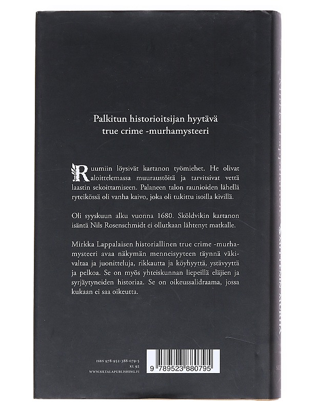 Smittenin murha : katoamistapaus 1600-luvulta - Mirkka Lappalainen - Elämäkerrat ja muistelmat - 10105517750 - 1