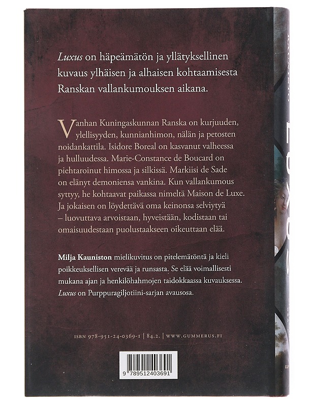 Luxus - Milja Kaunisto - Romaanit ja novellit - 10105517759 - 1