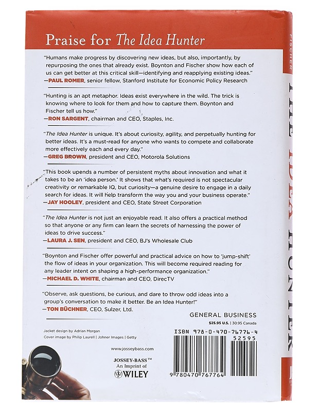 The idea hunter : How to find the best ideas and make them happen - Boynton, Andy - Tietokirjat ja oppaat - 10105517757 - 1