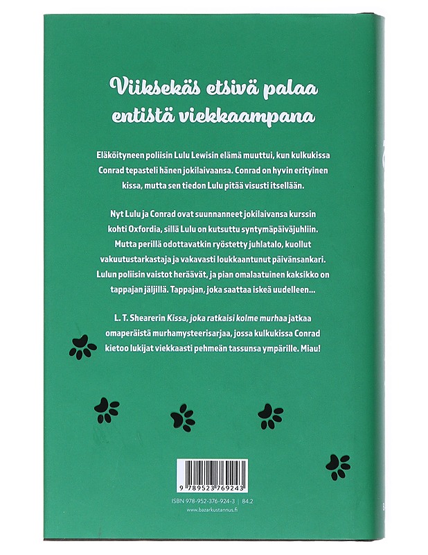 Kissa, joka ratkaisi kolme murhaa - Shearer, L. T. - Kirja lahjaksi - 10105517779 - 1
