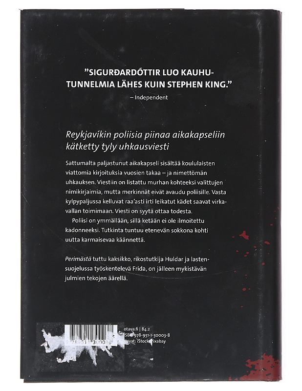 Pyörre - Yrsa Sigurðardóttir - Jännitys ja dekkarit - 10105517780 - 1