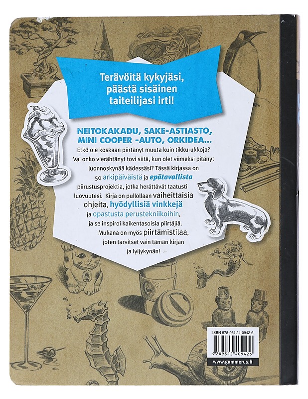 50 piirrosta vaihe vaiheelta : 50 piirustusprojektia, jotka herättävät luovuutesi - Tadem, Ed - Tietokirjat ja oppaat - 10105517781 - 1