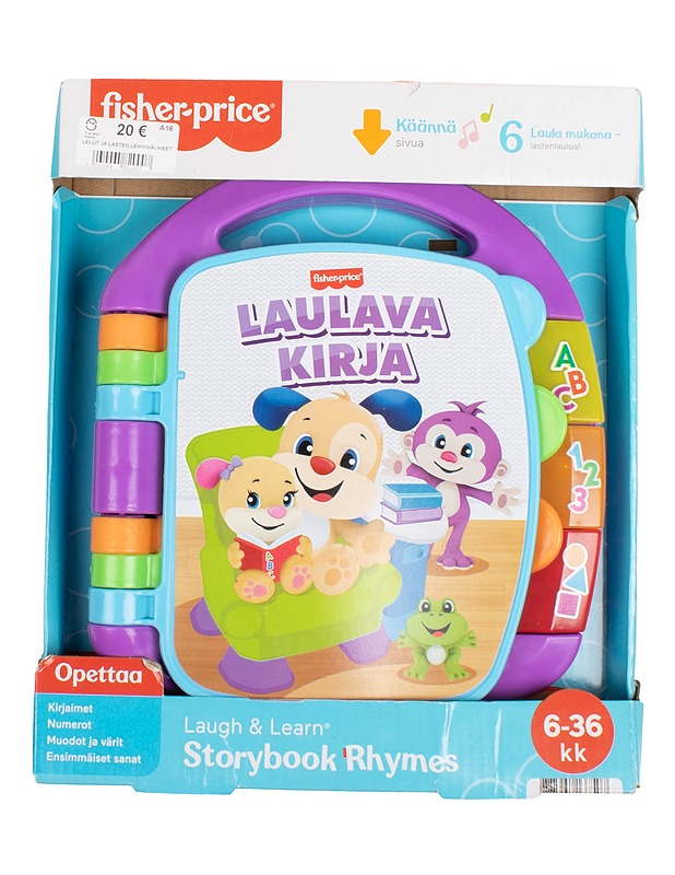 FISHER PRISE Laulava kirja - Lasten lelut - 10105517801 - 0