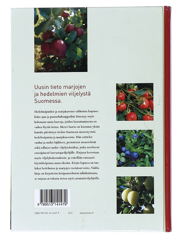 Kotipuutarhan marjat ja hedelmät - Meeri Saario - Harrastekirjat - 10105517803 - 1