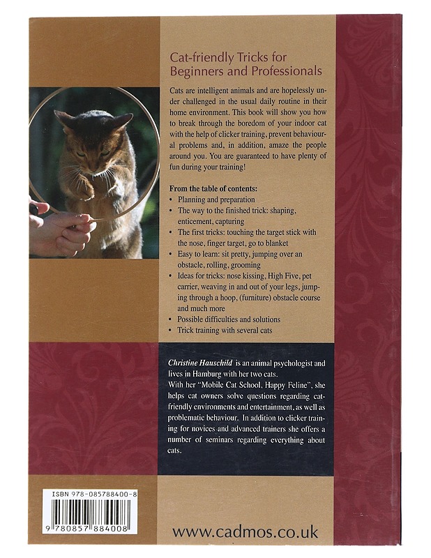 Trick Training for cats : Smart fun with the clicker - Christine Hauschild - Tietokirjat ja oppaat - 10105517810 - 1