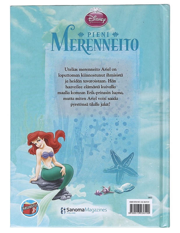 Pieni merenneito - Edgar, Amy - Lastenkirjat - 10105517866 - 1