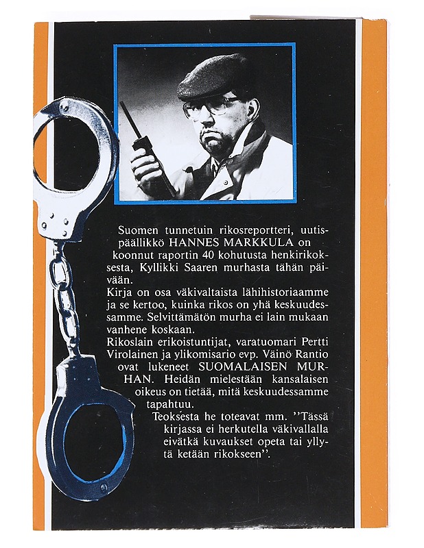 Suomalainen murha - Hannes Markkula - Tietokirjat ja oppaat - 10105517884 - 1