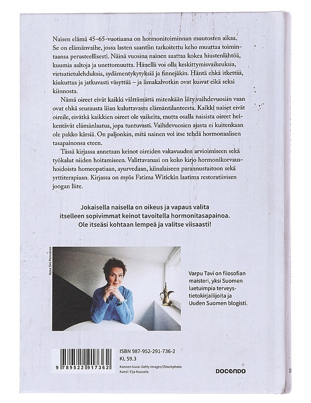 Vaihdevuodet luonnollisesti - Varpu Tavi - Tietokirjat ja oppaat - 10105517926 - 1