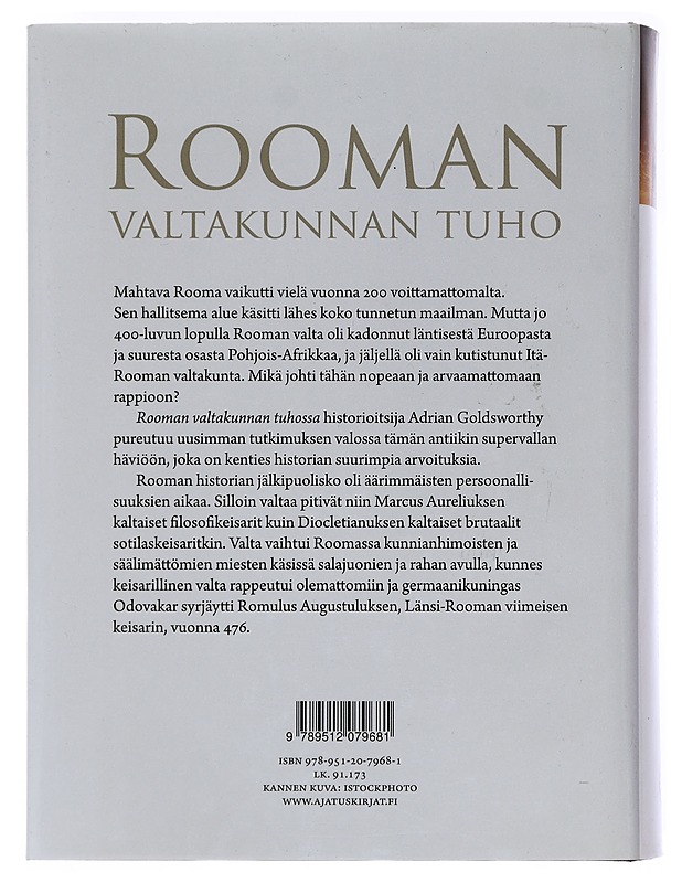 Rooman valtakunnan tuho - Goldsworthy, Adrian - Kirja lahjaksi - 10105517968 - 1