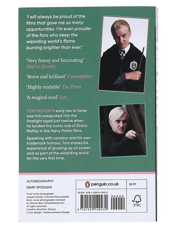 Beyond the wand : the magic and mayhem of growing up a wizard - Felton, Tom - Elämäkerrat ja muistelmat - 10105517972 - 1