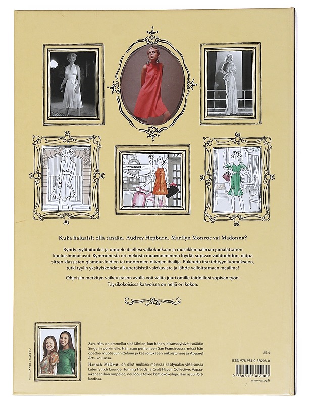 Kuuluisat vintagemekot : 10 kaavaa, 20 mekkoa - Alm, Sara - Käsityökirjat - 10105517999 - 1