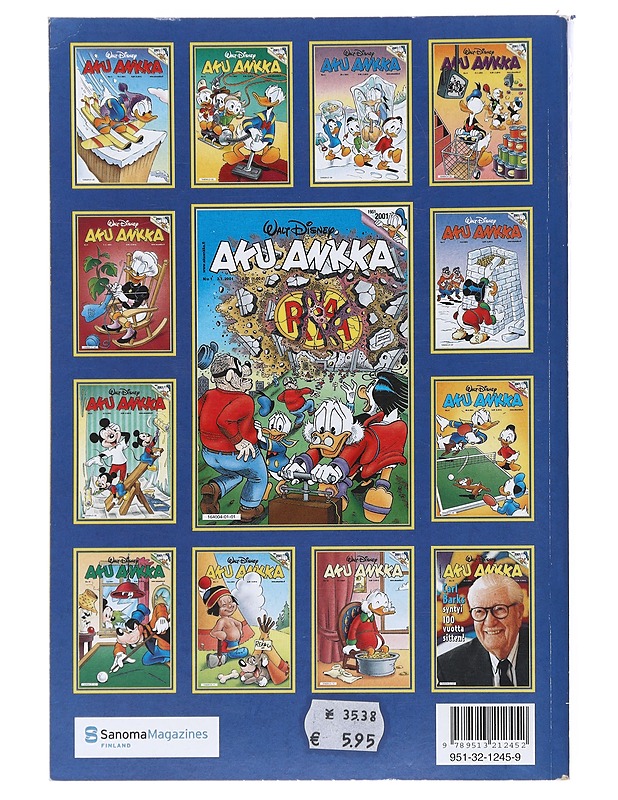 Aku Ankka. [2001, 1] - Disney, Walt - Sarjakuvat - 10105518015 - 1