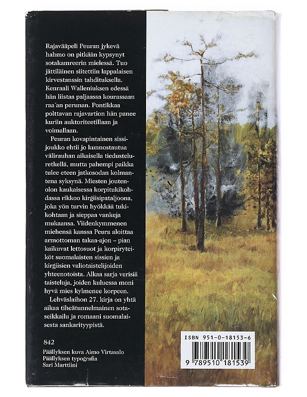 Rajavääpeli Peura - Reino Lehväslaiho - Romaanit ja novellit - 10105518029 - 1