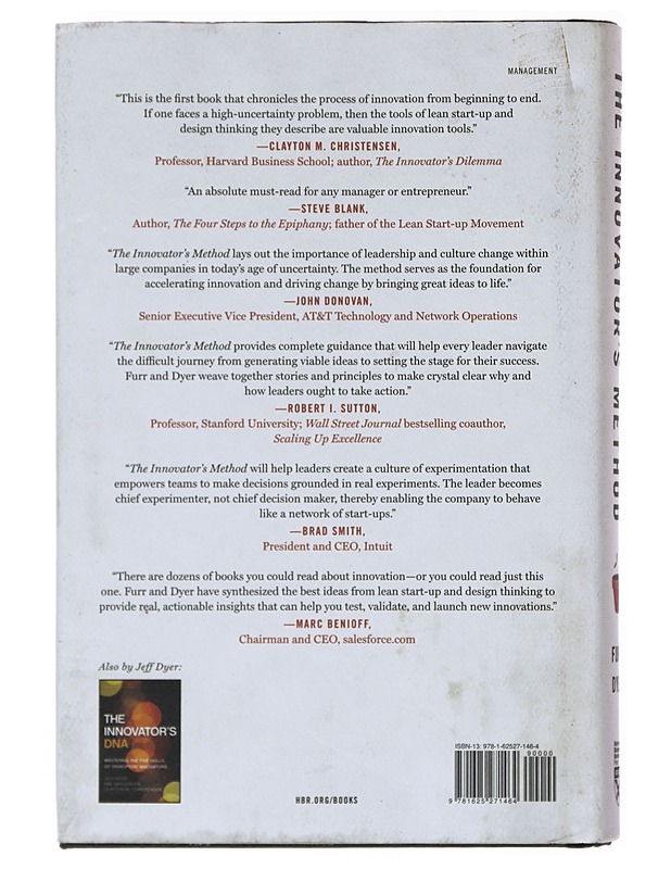 The innovator's method - Nathan Furr, Jeff Dyer - Tietokirjat ja oppaat - 10105518038 - 1