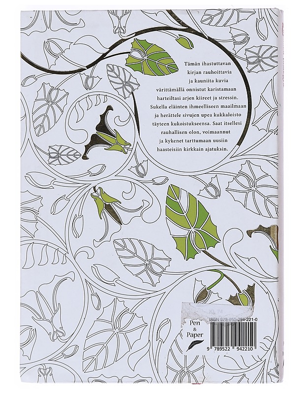 Luonnon lumoissa: yli 100 mieltä rauhoittavaa värityskuvaa - Cucchi, Maria - Harrastekirjat - 10105518048 - 1