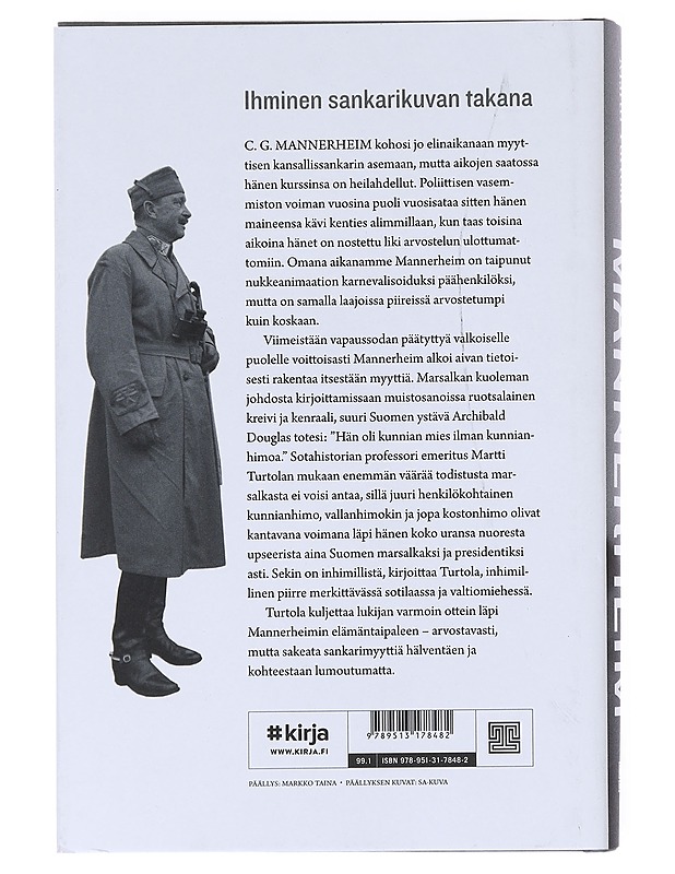 Mannerheim - Martti Turtola - Elämäkerrat ja muistelmat - 10105518050 - 1