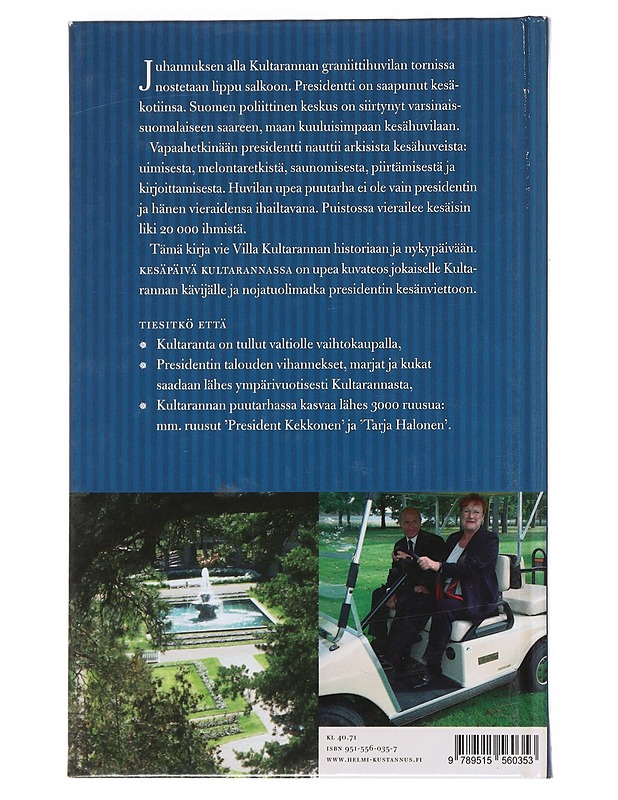 Kesäpäivä Kultarannassa - Savikko, Sari - Tietokirjat ja oppaat - 10105518054 - 1