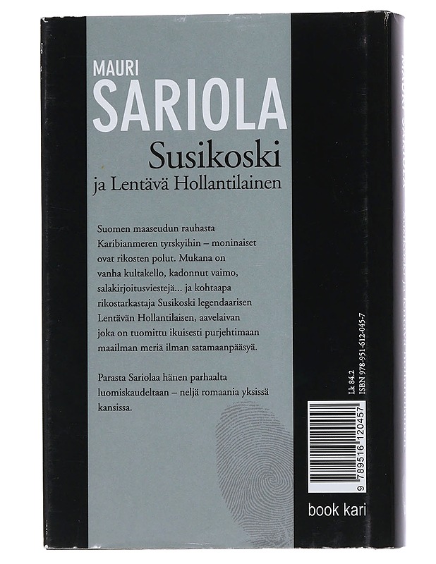 Susikoski ja Lentävä hollantilainen - Mauri Sariola - Jännitys ja dekkarit - 10105518062 - 1