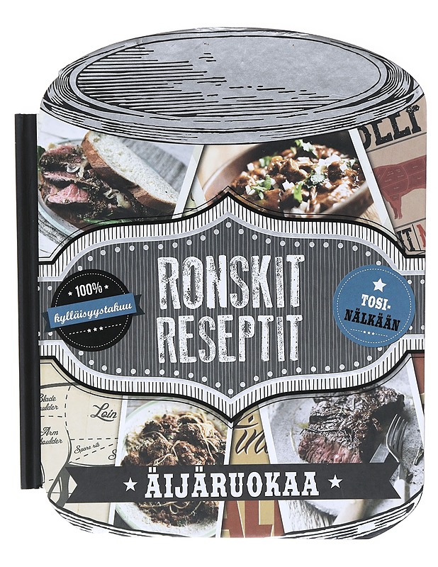 Ronskit reseptit : äijäruokaa - Jefferson, Lincoln - Ruokakirjat - 10105518101 - 0