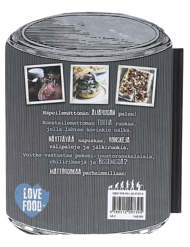 Ronskit reseptit : äijäruokaa - Jefferson, Lincoln - Ruokakirjat - 10105518101 - 1