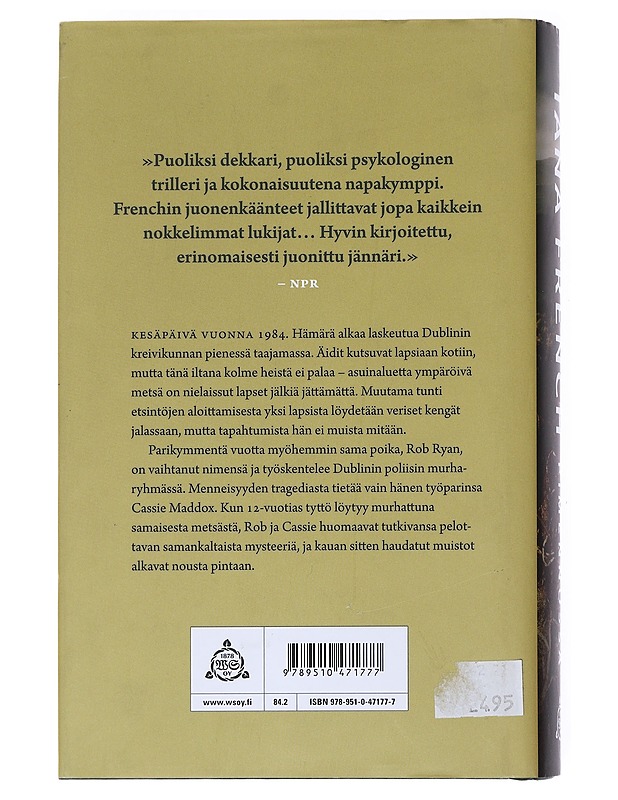 Pimennossa - French, Tana - Jännitys ja dekkarit - 10105518096 - 1