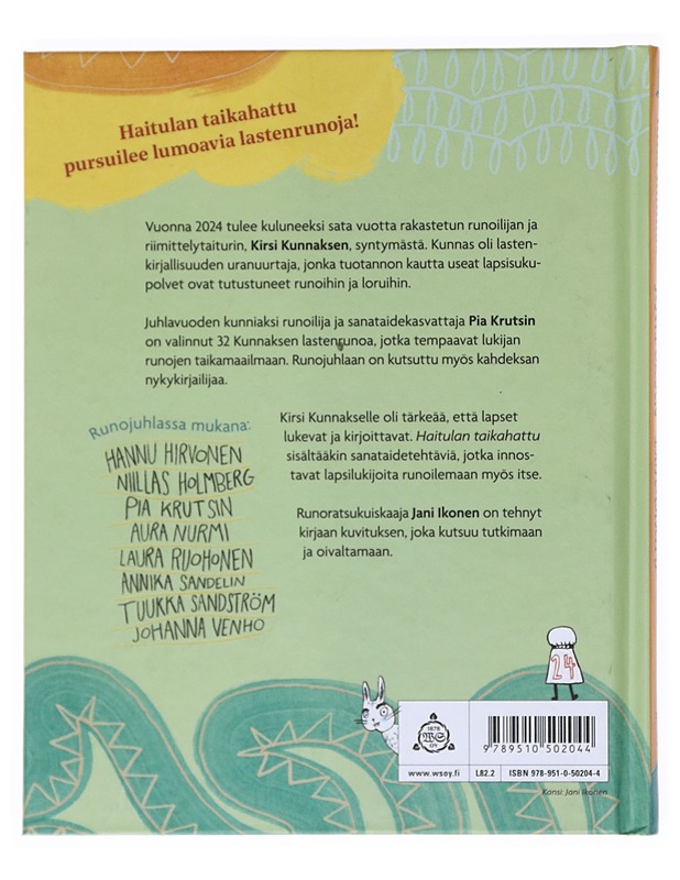 Haitulan taikahattu - Kunnas, Kirsi - Lastenkirjat - 10105518115 - 1