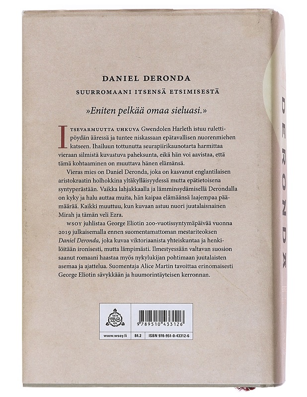 Daniel Deronda - Eliot, George - Romaanit ja novellit - 10105518130 - 1