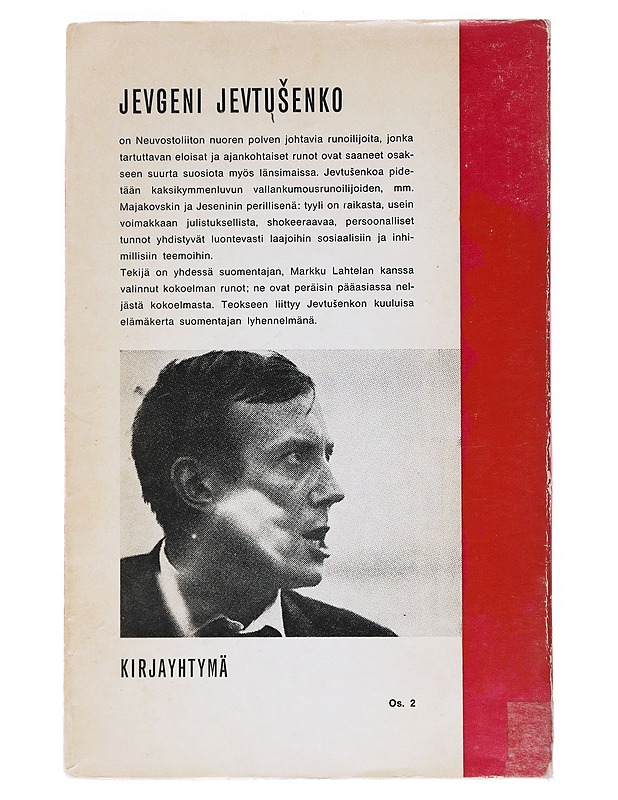 Olen vaiti ja huudan - Jevgeni Jevtusenko  - Runot ja näytelmät - 10105518131 - 1