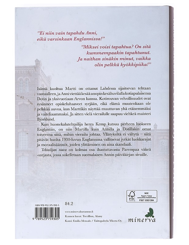 Tehtailijan rouva - Helena Steen - Romaanit ja novellit - 10105518143 - 1
