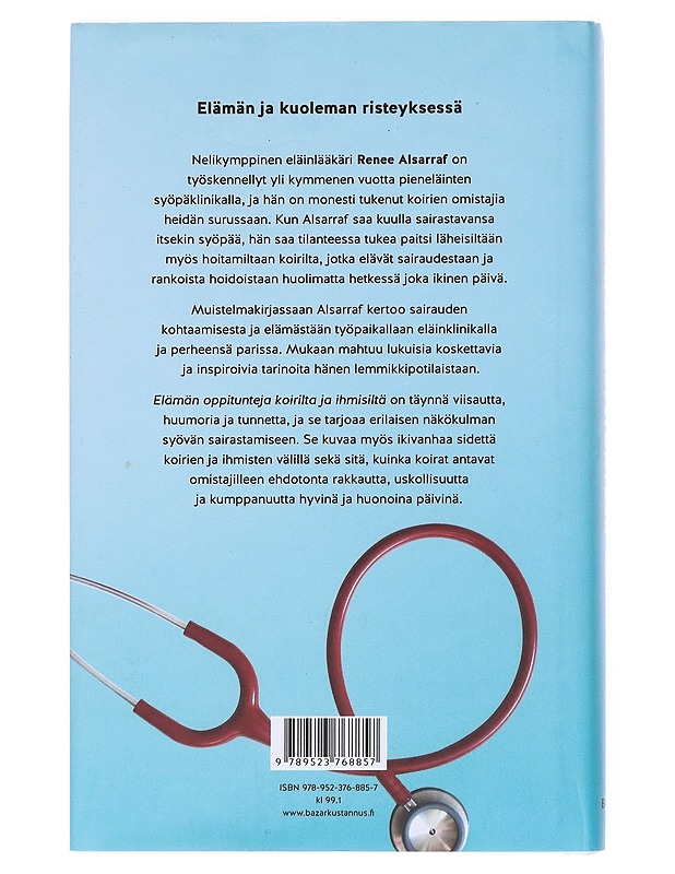Elämän oppitunteja koirilta ja ihmisiltä - Alsarraf, Renee - Elämäkerrat ja muistelmat - 10105518151 - 1