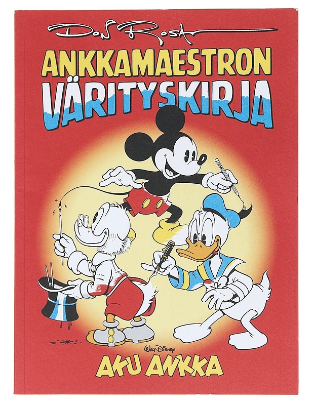 Aku Ankka, ankkamaestron värityskirja - Walt Disney - Sarjakuvat - 10105518172 - 0