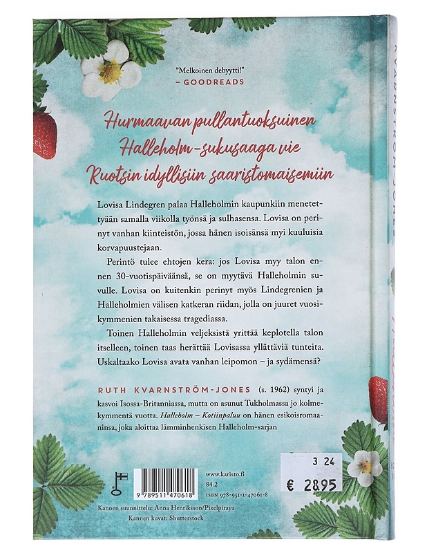 Kotiinpaluu - Kvarnström-Jones, Ruth - Romaanit ja novellit - 10105518167 - 1