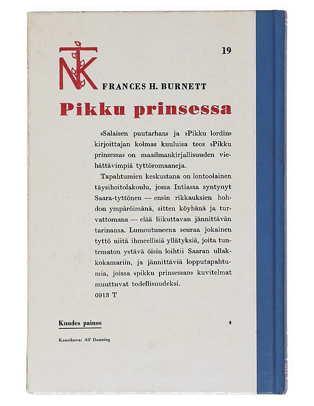 Pikku Prinsessa - Frances Hodgson Burnett - Nuorten kirjat - 10105518212 - 1