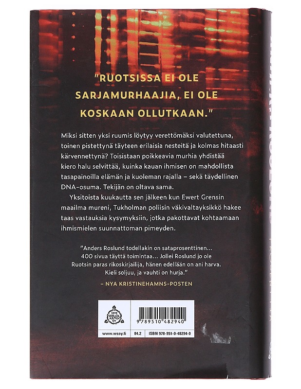 100 prosenttia - Roslund, Anders - Romaanit ja novellit - 10105518260 - 1