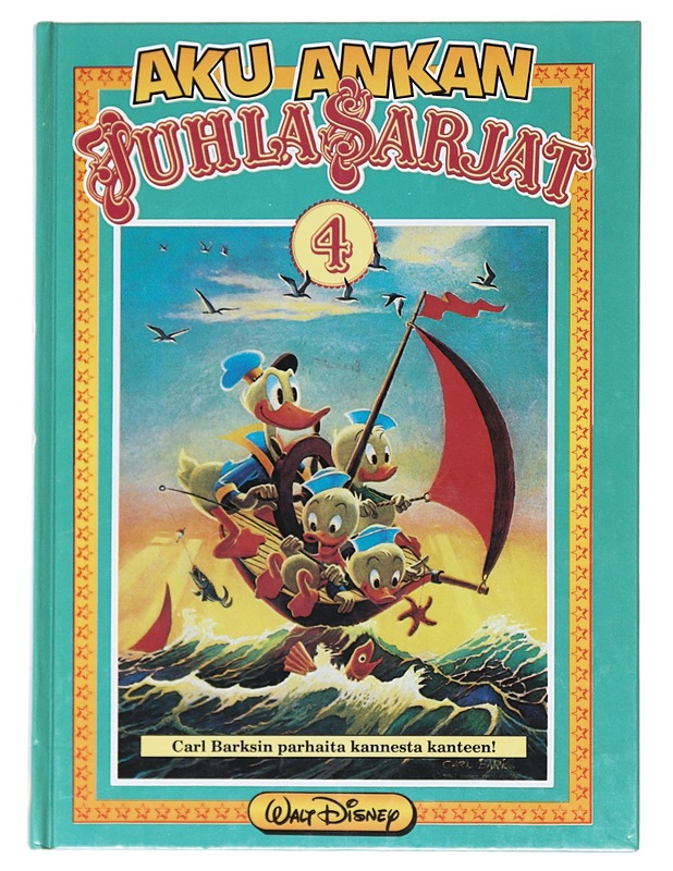 Aku Ankan juhlasarjat. 4 - Carl Barks - Sarjakuvat - 10105518264 - 0