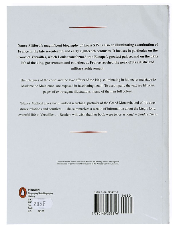 The Sun King - Nancy Mitford - Elämäkerrat ja muistelmat - 10105518270 - 1