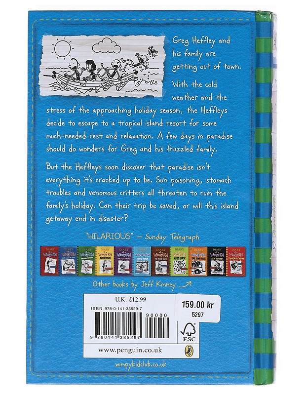 Diary of a Wimpy Kid: The getaway -  Kinney, Jeff - Nuorten kirjat - 10105518294 - 1