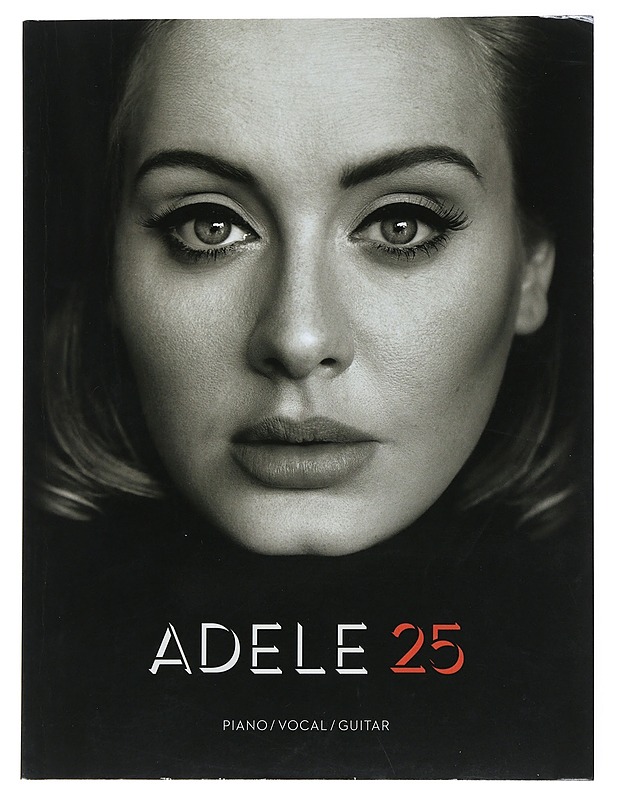 25 - Adele - Musiikki- ja elokuvakirjat - 10105518301 - 0