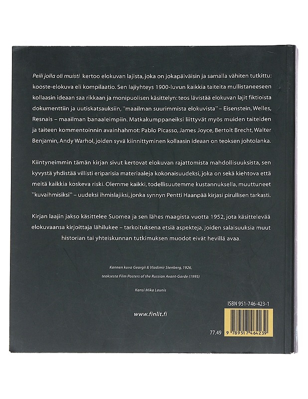 Peili jolla oli muisti - Bagh , Peter von  - Tietokirjat - 10105518316 - 1