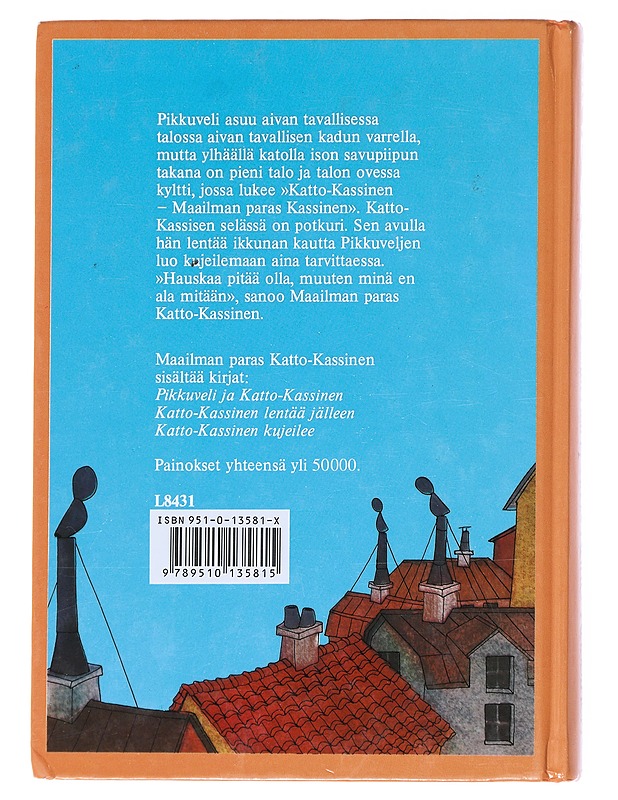 Maailman paras Katto-Kassinen - Lindgren, Astrid - Lastenkirjat - 10105518326 - 1