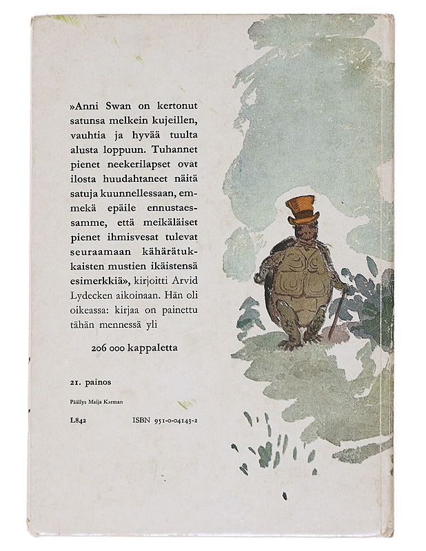 Jänis Vemmelsäären seikkailuja - Swan, Anni - Lastenkirjat - 10105518348 - 1