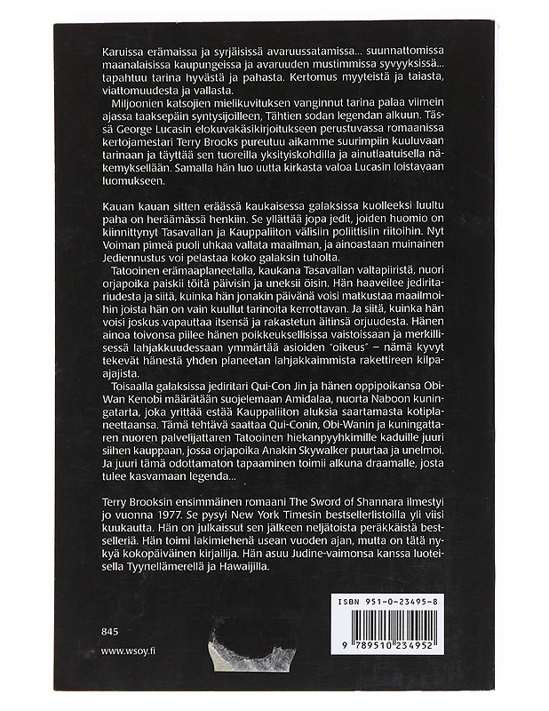 Pimeä uhka - Brooks, Terry - Fantasia- ja scifi - 10105518350 - 1