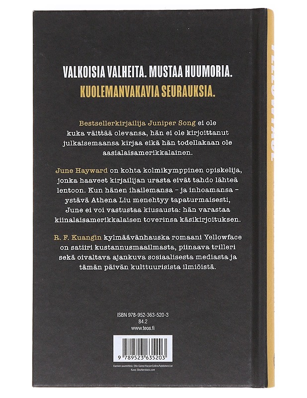 Yellowface - Kuang, R. F. - Jännitys ja dekkarit - 10105518358 - 1
