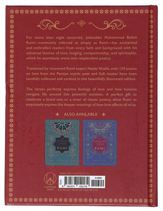 The Love poems of Rumi - Runot ja näytelmät - 10105518362 - 1